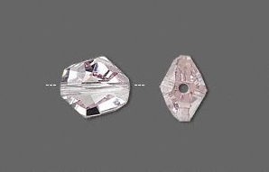 Swarovski kristal, Cosmic Freeform kraal, 12x11mm, light amethyst