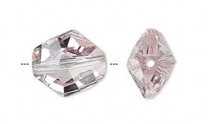 Swarovski kristal, Cosmic Freeform kraal, 16x14mm, light amethyst