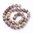 Luipaardenhuid jaspis, ronde kralen, 10mm. Verkocht per snoer van 39cm (39 kralen)