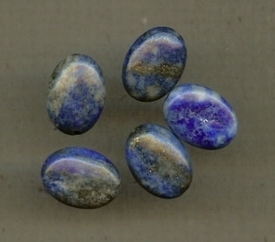 Lapis lazuli, ovale kralen, 16x12mm