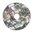 Paua schelp, donut 37mm, tweezijdig gelamineerd