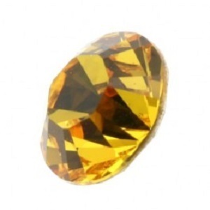 Swarovski kristal, chaton SS39 Xirius 8.16-8.41 (1088), Sunflower. Verkocht per stuk